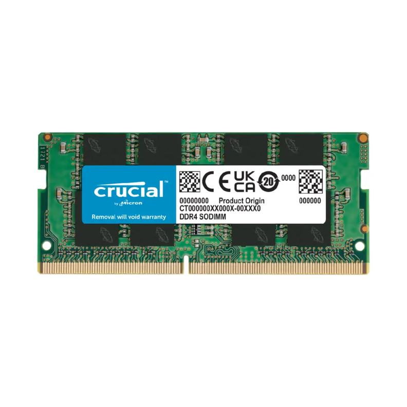 メモリー Crucial DDR4-3200 16GB Memoria Ram Crucial 16GB DDR4 3200Mhz SODIMM Notebook Crucial