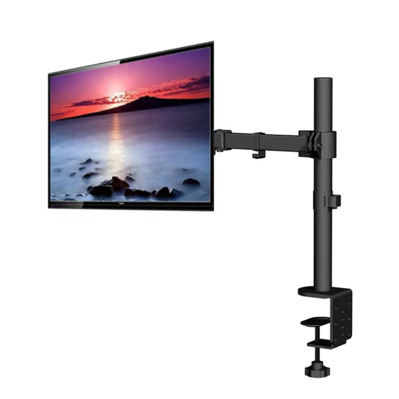 Soporte Monitor Brazo articulado, anclaje escritorio, 13"-32″, carga 8kg-0