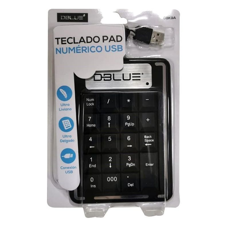 Teclado numérico USB Dblue-1