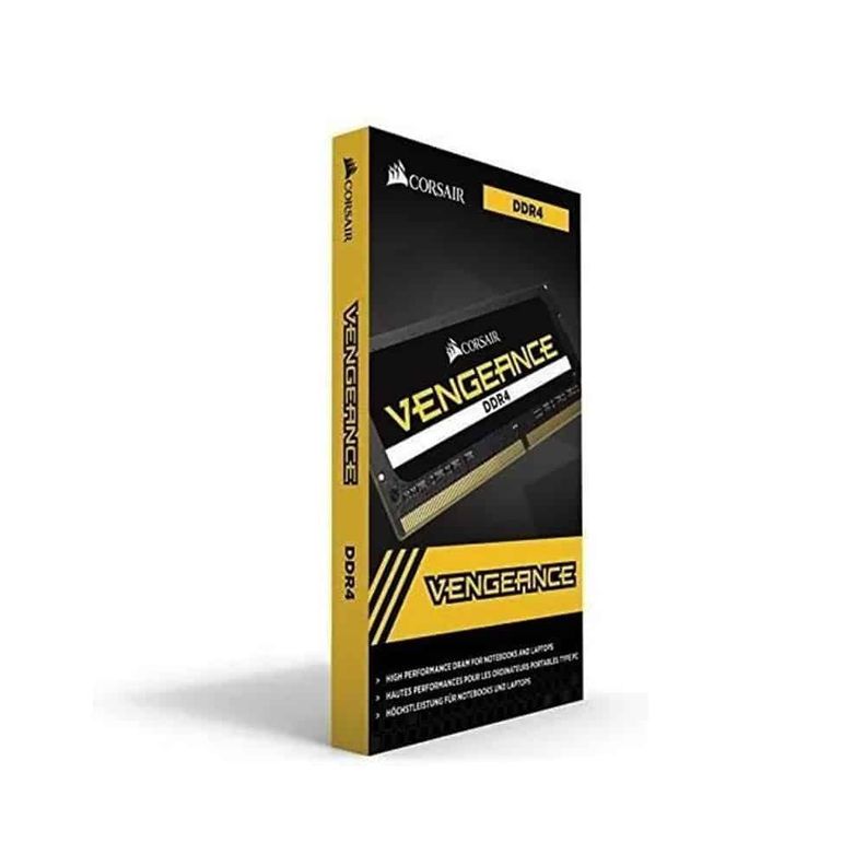 Set Memoria RAM Corsair Vengeance DDR4, 8 GB – 2x4GB, 2666MHz, Para Notebook-0