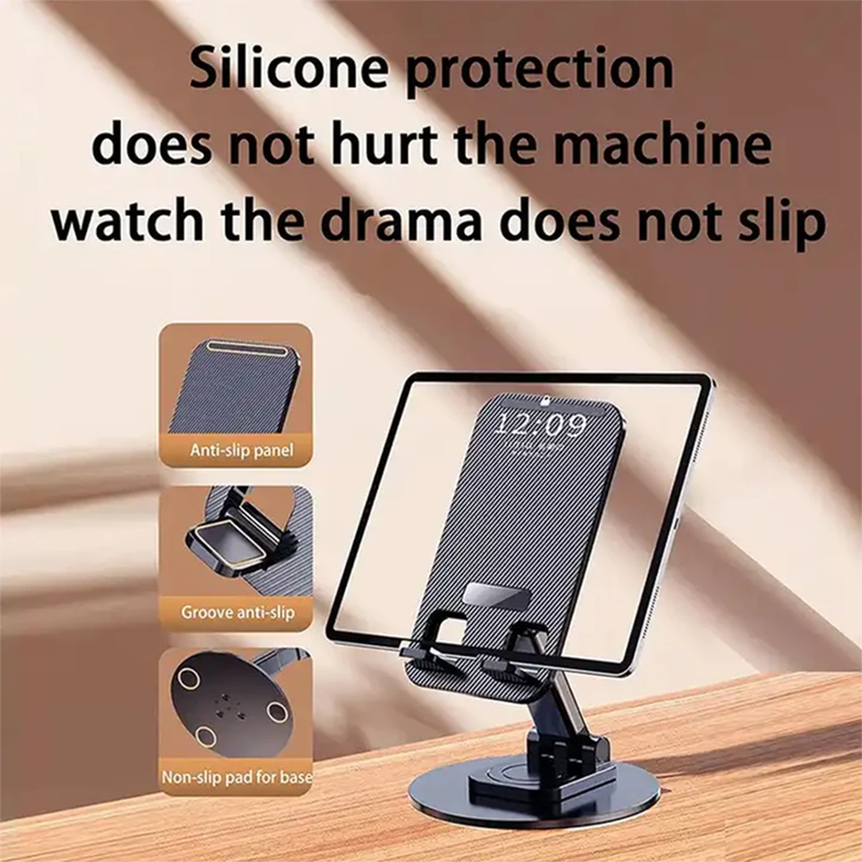 Soporte Base Plegable Gira 360 Para Celular y Tablet, Vanto-3