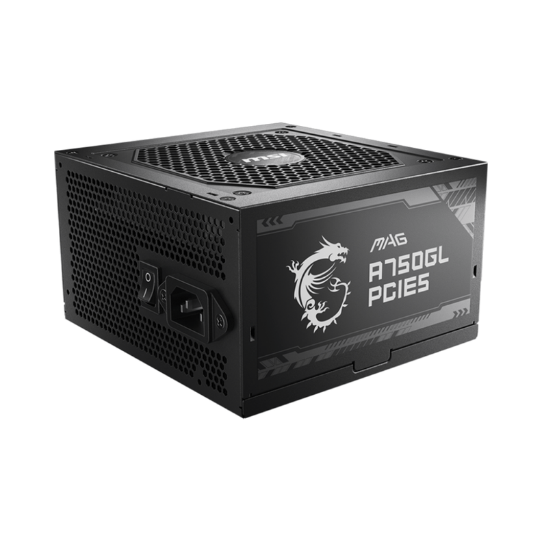 Fuente de Poder MSI MAG A750GL PCIE5 750W, Modular, 80+ Gold-0