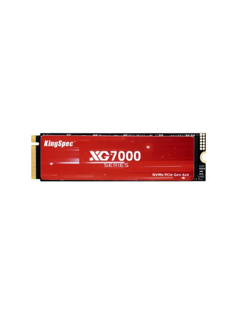 Unidad SSD KingSpec XG7000 2TB, M.2 NVMe PciE-4, 7400 MB/s Oem