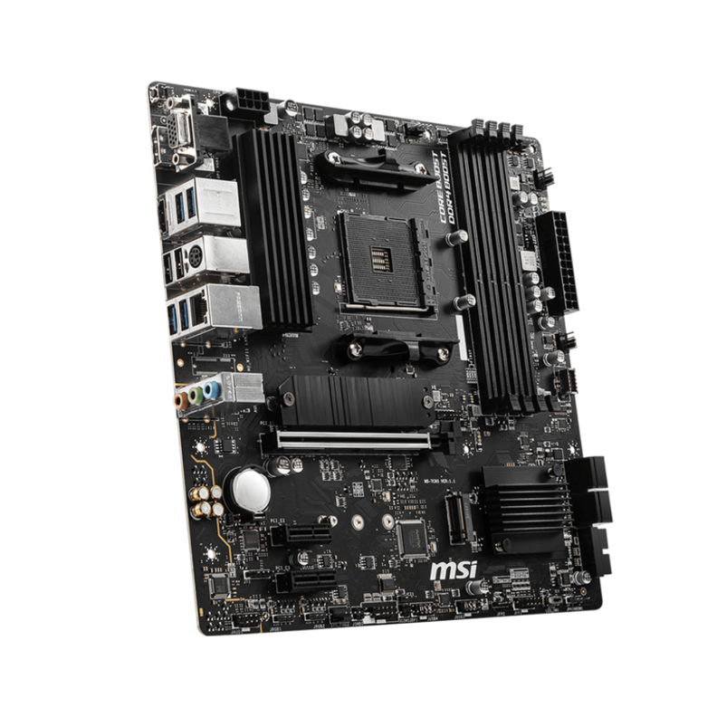 Placa Madre MSI B550M PRO-VDH Socket AM4, 4xDDR4 mATX, Ryzen-1
