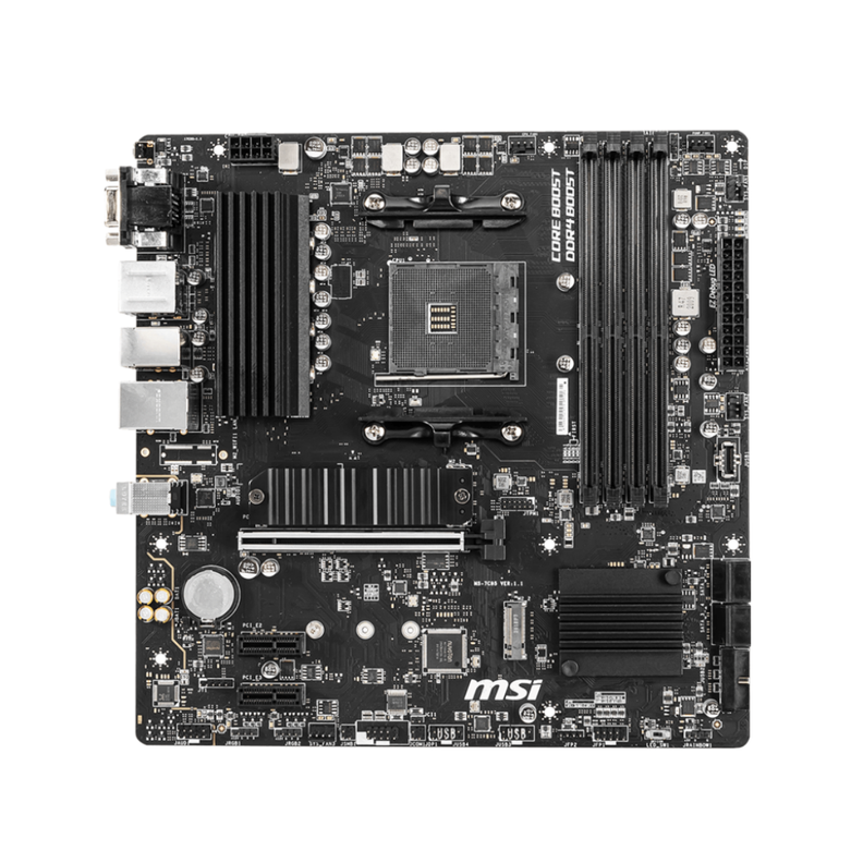 Placa Madre MSI B550M PRO-VDH Socket AM4, 4xDDR4 mATX, Ryzen-3