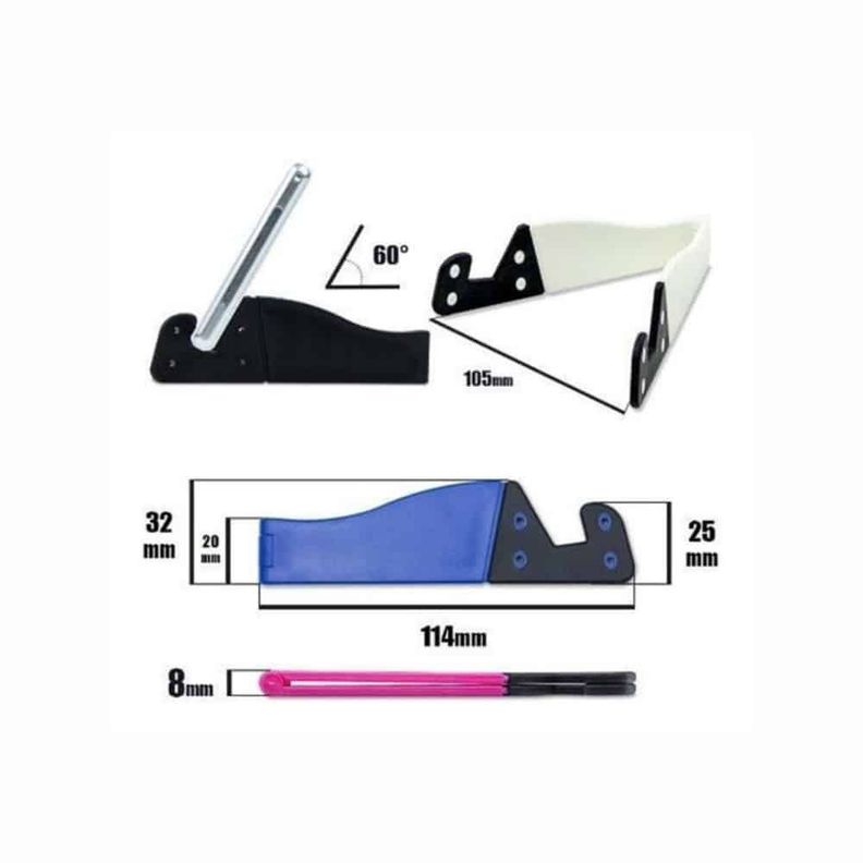 Soporte portátil de escritorio mesa plegable para celular y tablets-2