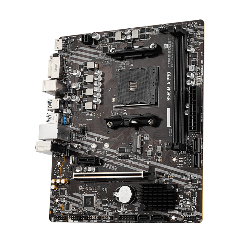 Placa Madre MSI B550M-A PRO, AM4, DDR4,, M2, Micro-ATX-2