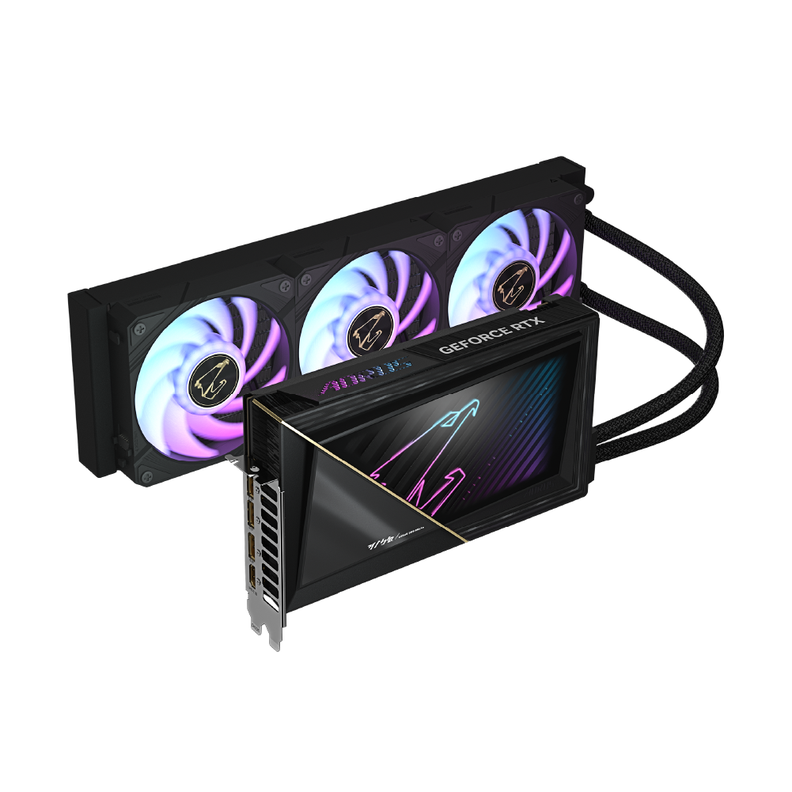 Tarjeta Video Aorus RTX 5090 Xtreme Waterforce 32G GDDR7 PciE-5-3