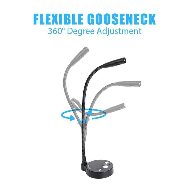 Micrófono de sobremesa MAONO AU-GM10, USB, Flexible-2