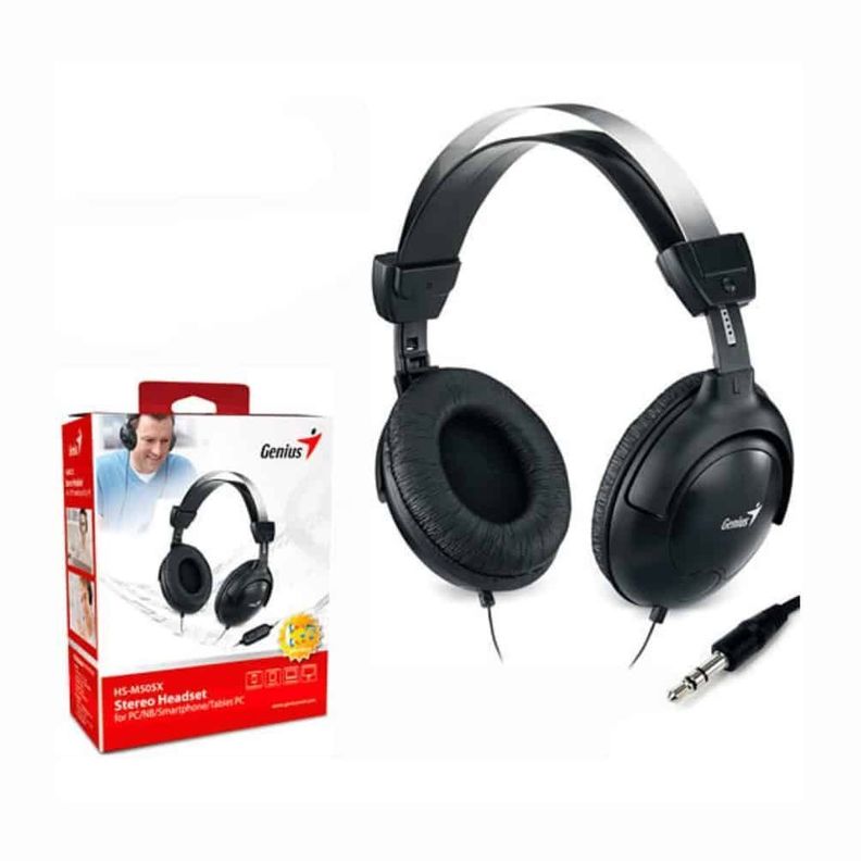 Audífono Genius HS-M505X para video llamadas con micrófono-0