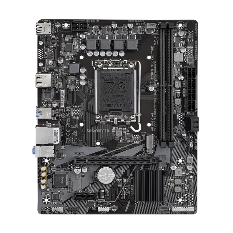 Placa Madre Gigabyte H610M K V2, Intel H610, LGA 1700, DDR5-3