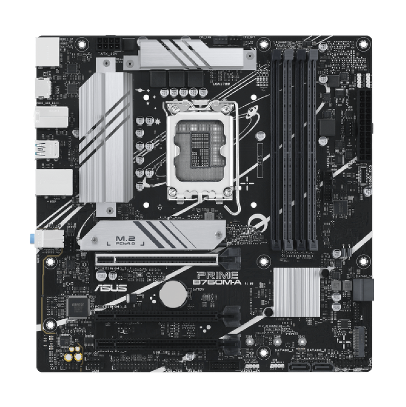 Placa Madre Asus PRIME B760M-A-CSM LGA 1700 DDR5, mATX, Aura Sync-0