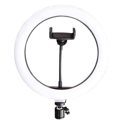 Aro de luz 16cm, 3 tonos regulable, incluye trípode de mesa-1