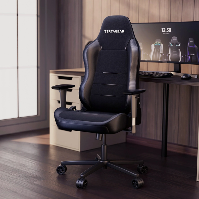 Silla Gamer Vertagear SL3800 HygennX Carbon Black Ergonómica-1