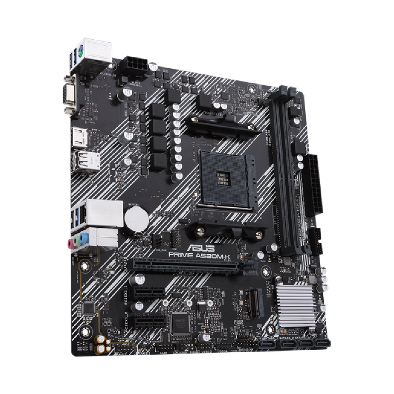 Placa Madre Asus PRIME A520M-K/CSM AM4 DDR4, mATX Dual Chanel-0