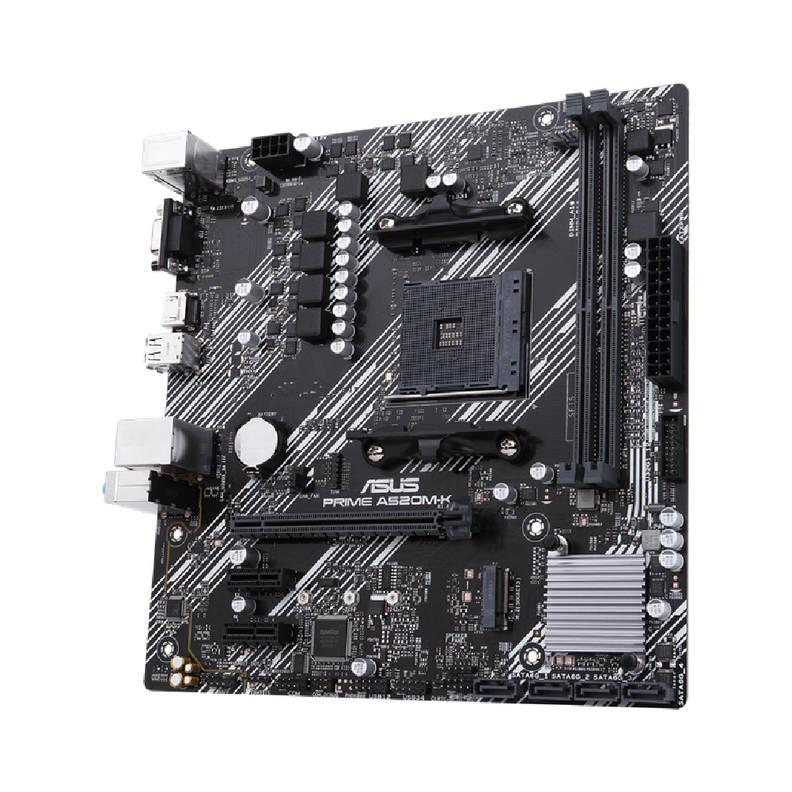 Placa Madre Asus PRIME A520M-K/CSM AM4 DDR4, mATX Dual Chanel-1