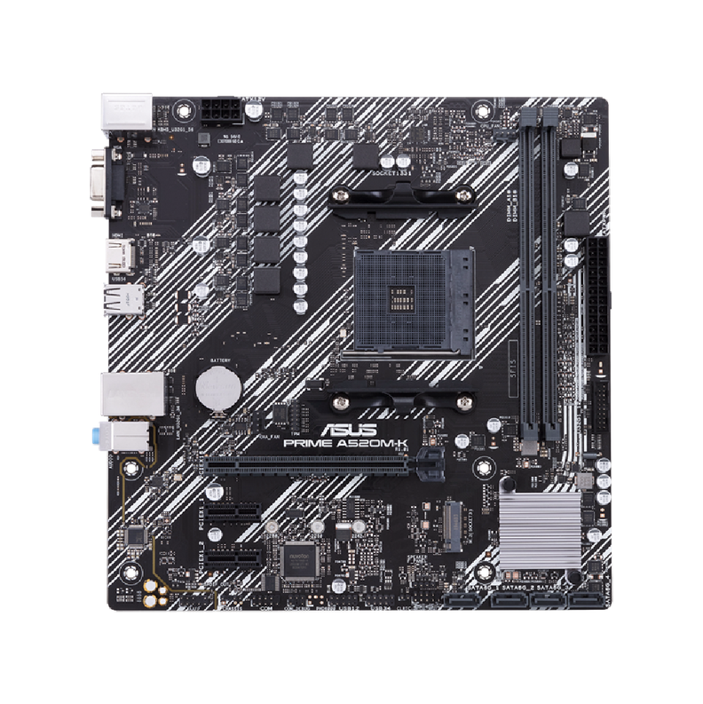 Placa Madre Asus PRIME A520M-K/CSM AM4 DDR4, mATX Dual Chanel-3