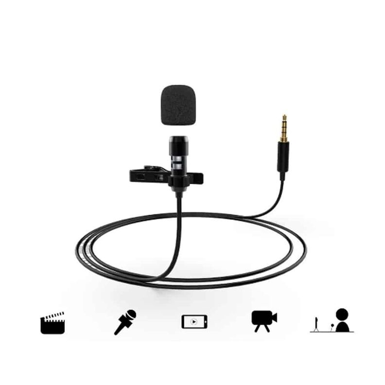 Micrófono Lavalier Fifine para iPhone/Android – C2-1