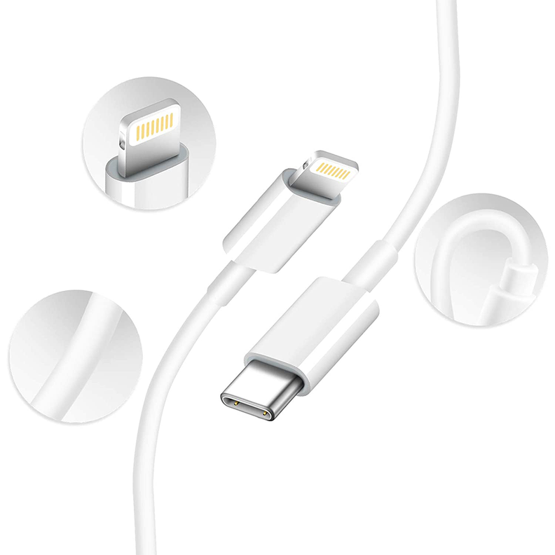Cable Tecnolab-TL058 Tipo C – Lightning (1 Metro, iPhone/iPad)-2