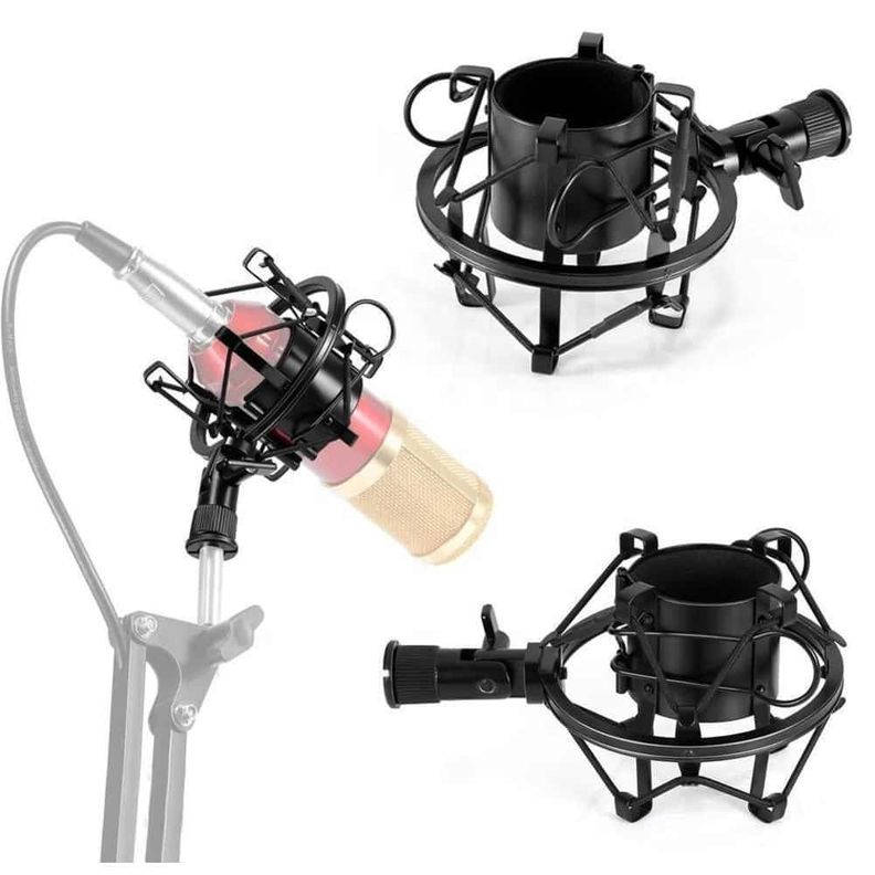 Soporte araña de Micrófono MAONO AU-SM60, anti-choques-2
