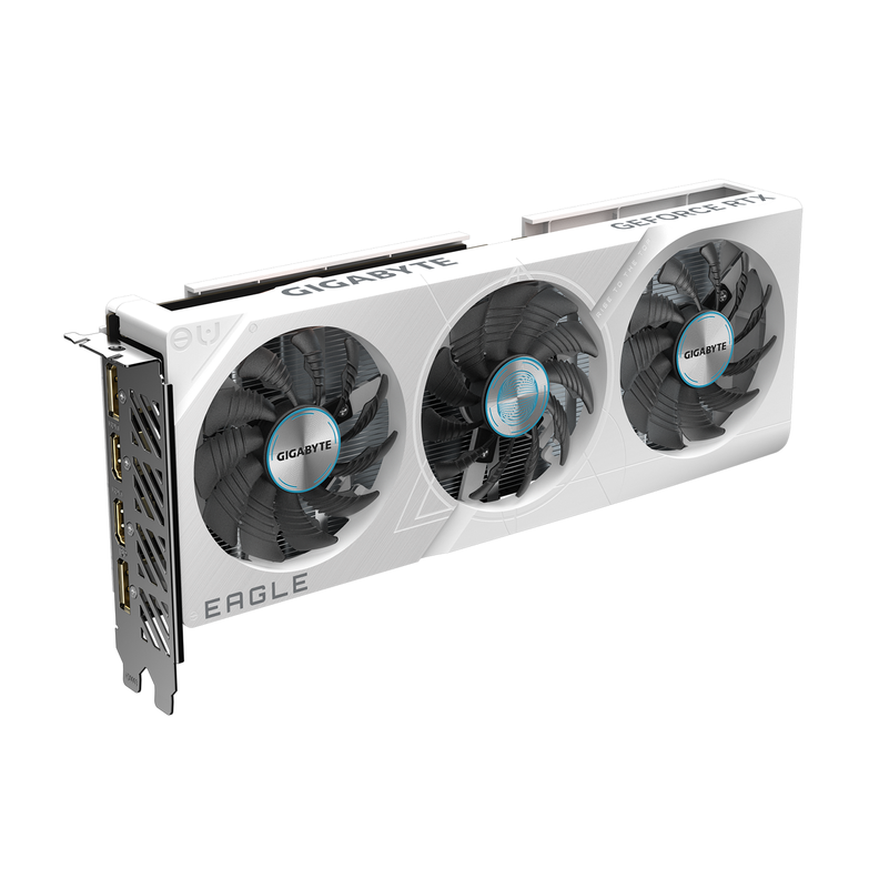 Tarjeta Gráfica Gigabyte RTX 4060 EAGLE OC ICE 8G, 128 bits-1