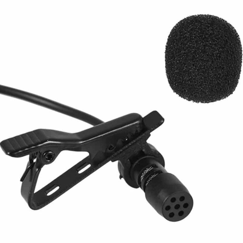 Micrófono de solapa Lavalier 3.5mm-3