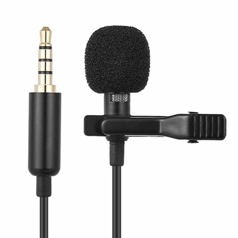 Micrófono de solapa Lavalier 3.5mm-1