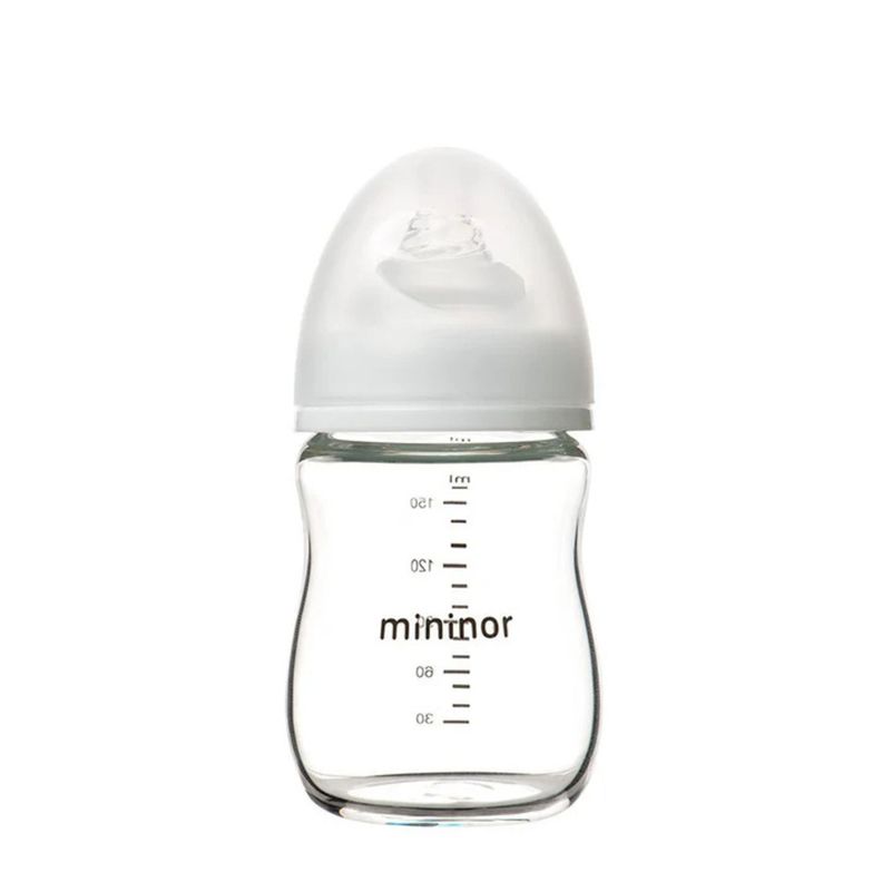 Mamadera de vidrio Mininor 160ml-0