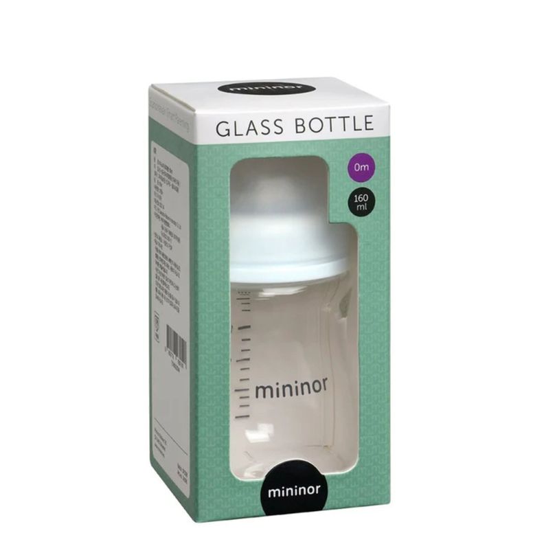Mamadera de vidrio Mininor 160ml-1