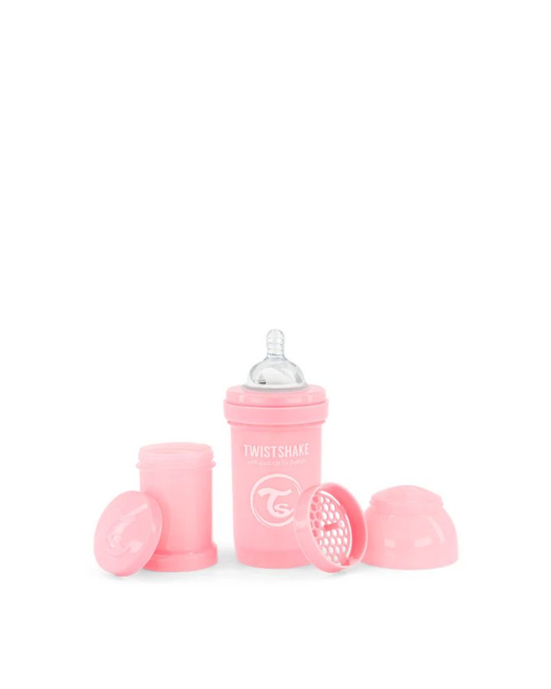 Mamadera Twistshake Anti-Cólico 180ml - Rosado-0