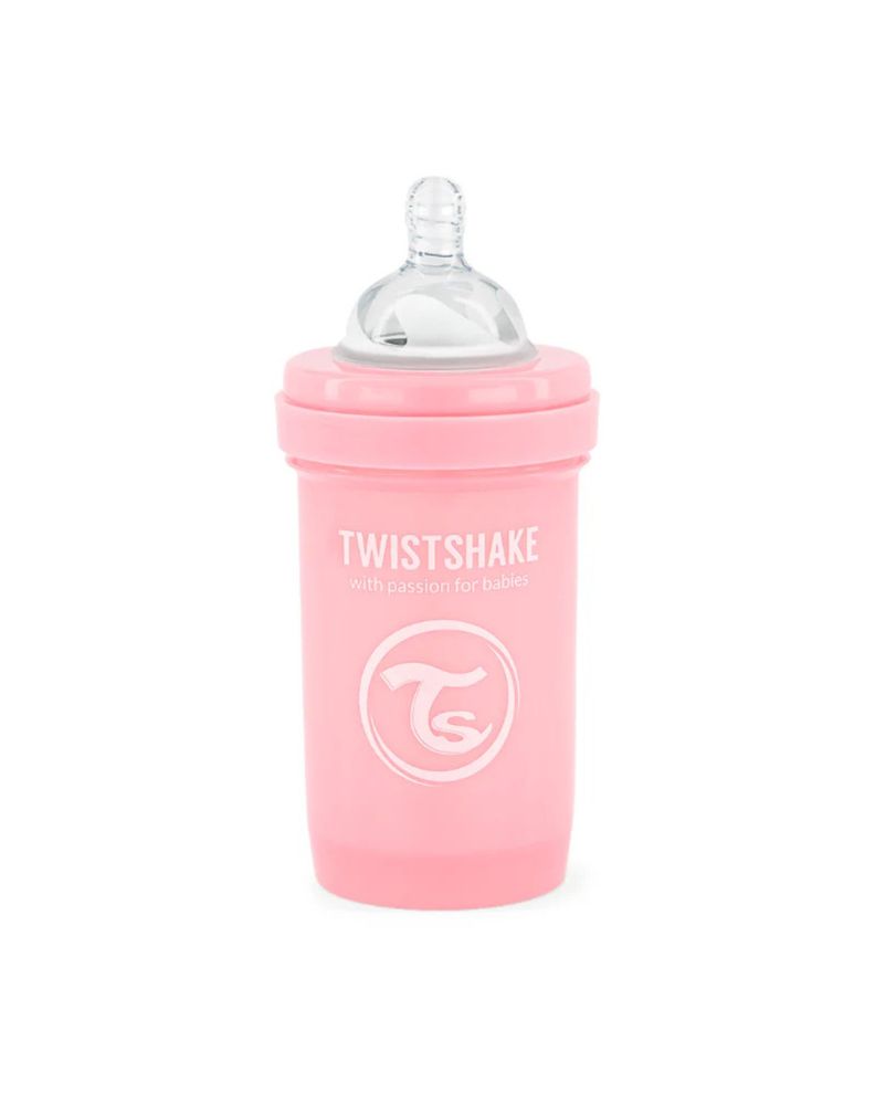 Mamadera Twistshake Anti-Cólico 180ml - Rosado-1