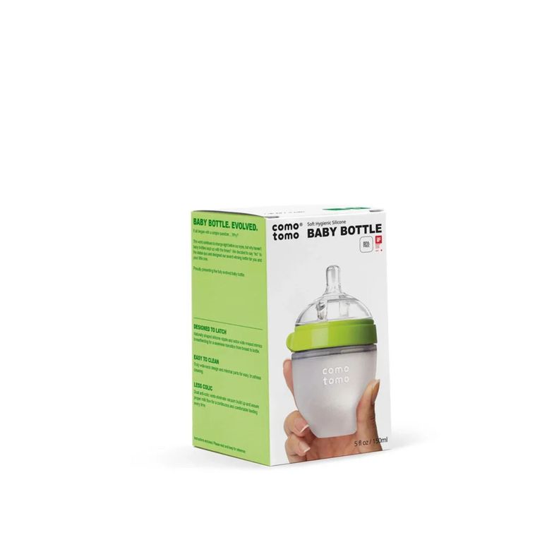 Mamadera Comotomo 150 ml - Verde-0