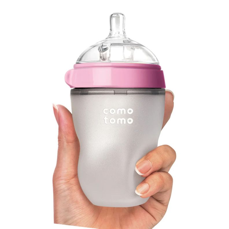 Mamadera Comotomo 250 ml - Rosado-2