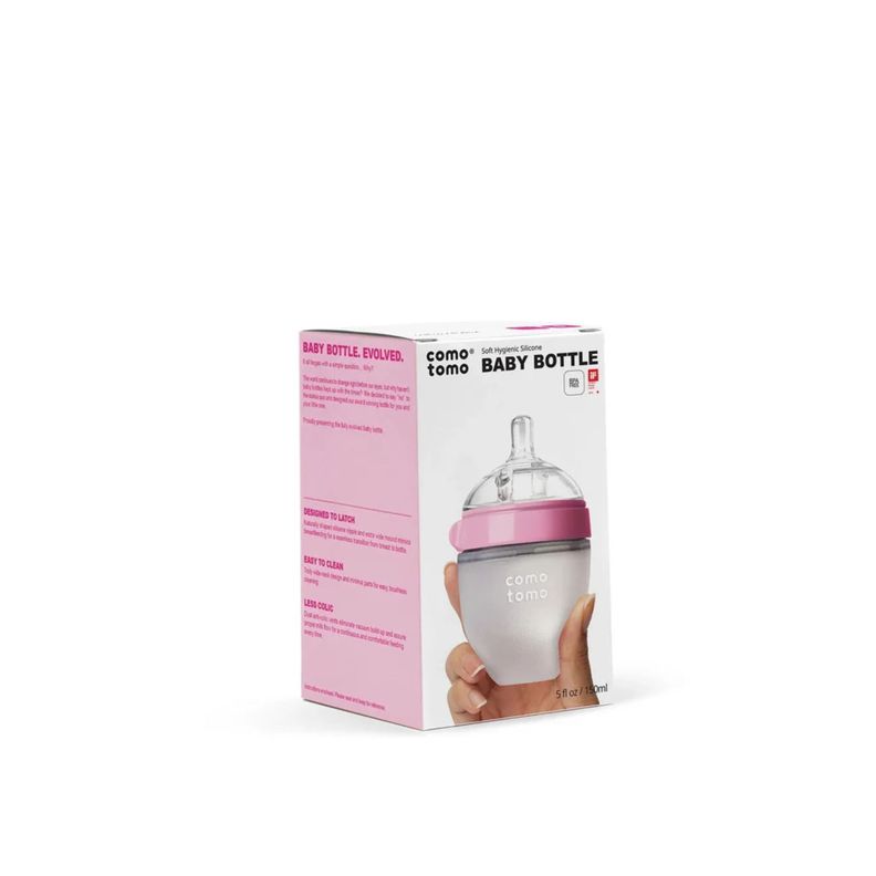 Mamadera Comotomo 150 ml - Rosado-0