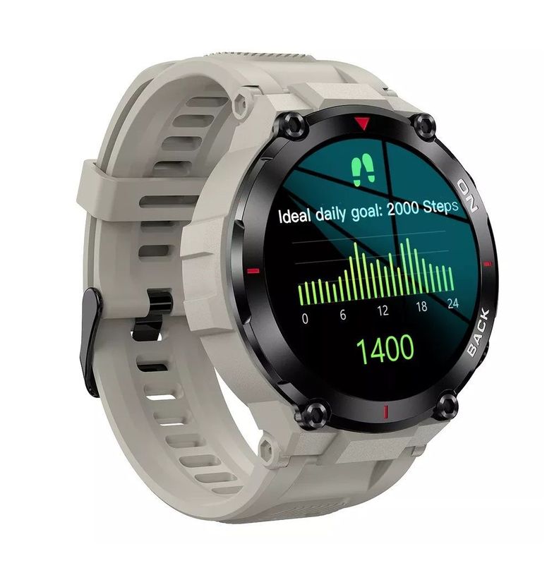 SMARTWATCH K37 SPORT GPS GRIS DESIERTO-1