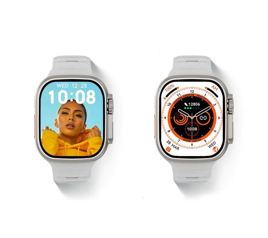 Reloj Smartwatch DT8 Ultra Original Gris + Correa Extra-2
