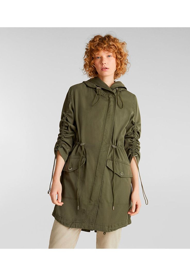 Chaqueta larga militar