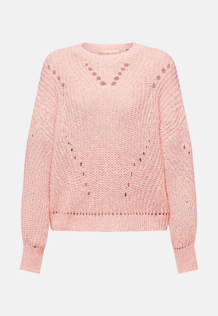 Sweater Con Diseño Trenzado Mujer Esprit-2