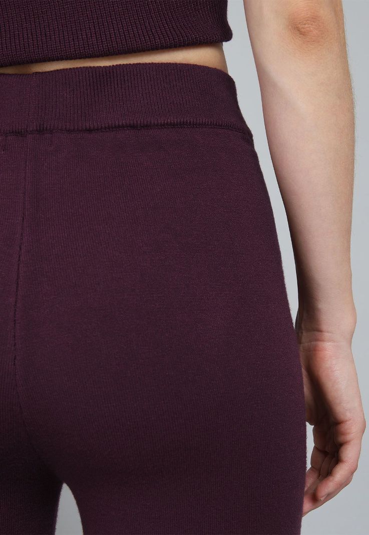 Pantalón Tejido Pierna Ancha Mujer Esprit P025147-4