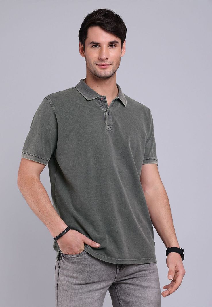 Polera Pique Stone Wash Soviet BVSHK12GR-0
