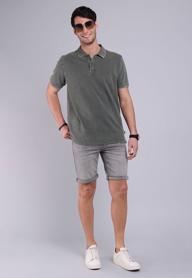 Polera Pique Stone Wash Soviet BVSHK12GR-3