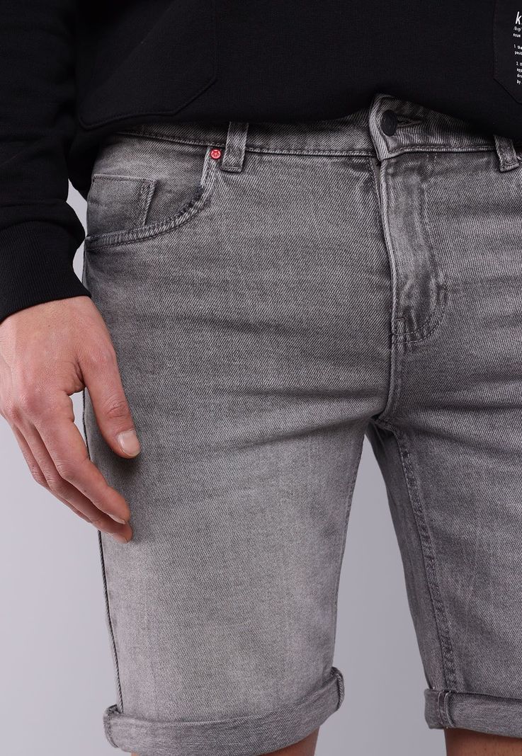 Bermuda Denim Slim Fit Soviet BVSHC90GR-2