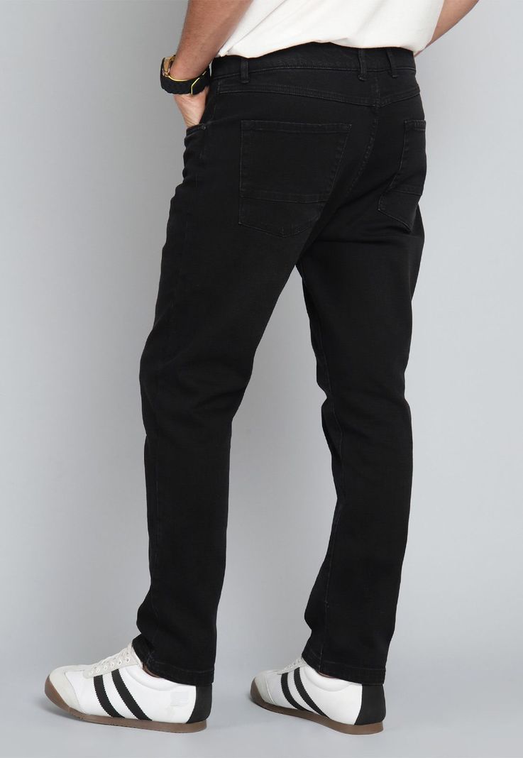Jeans Straight Spandex Soviet BISHB02NE-1