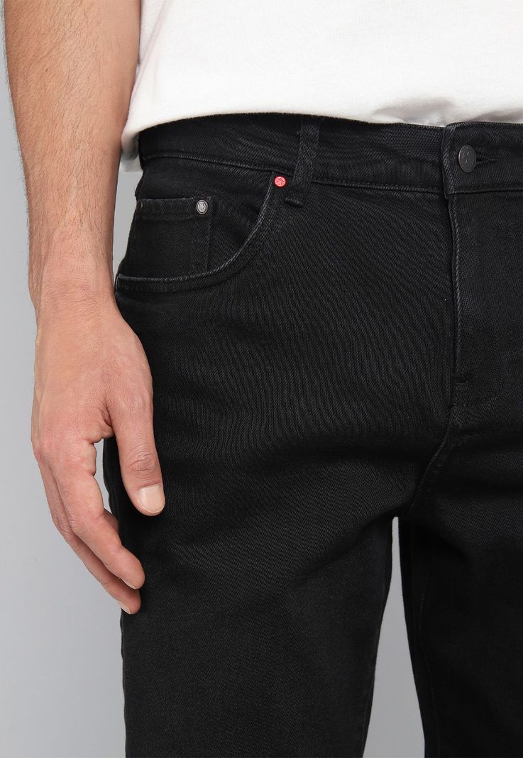 Jeans Straight Spandex Soviet BISHB02NE-2