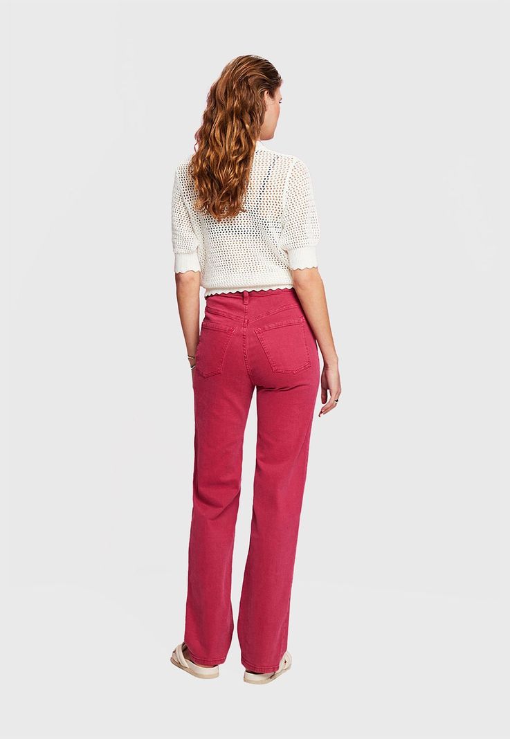 Pantalón Oversize De Tiro Alto Mujer Esprit 033CC1B303-1