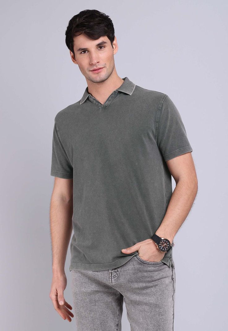 Polera Pique Stone Wash Soviet BVSHK13GR-0