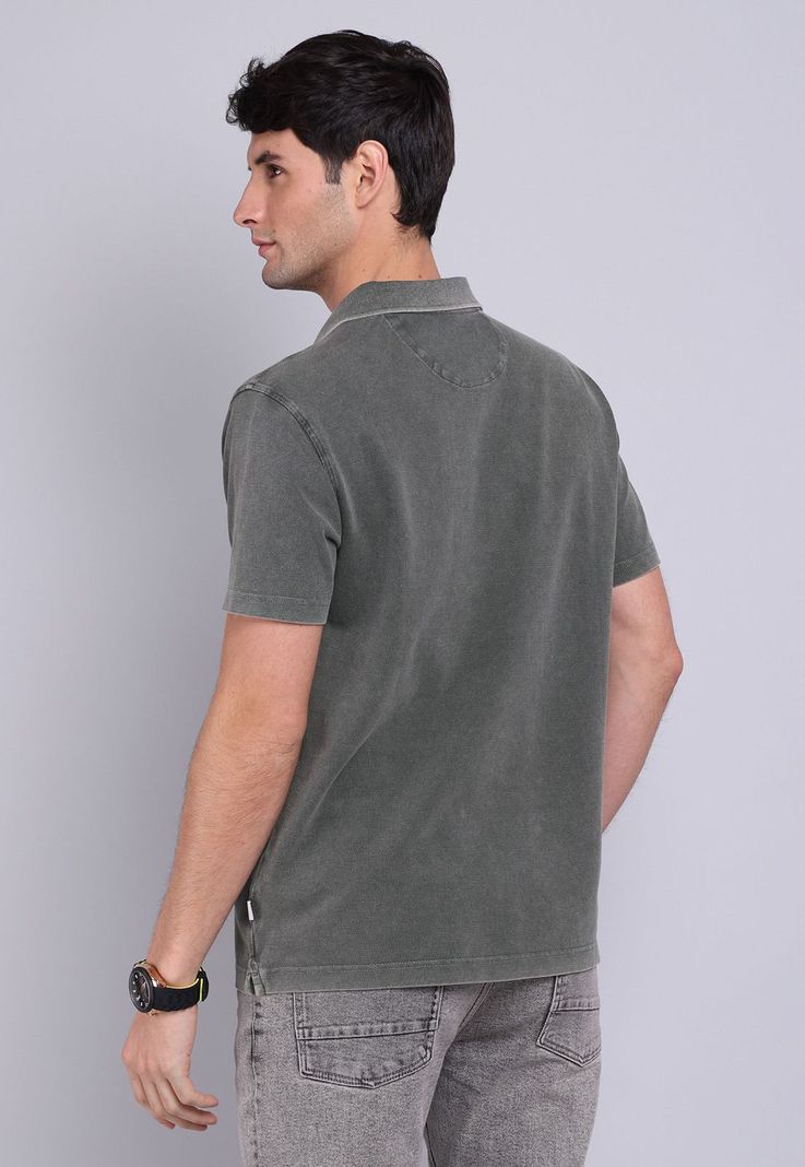 Polera Pique Stone Wash Soviet BVSHK13GR-1