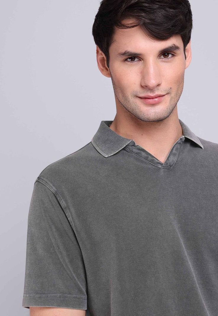 Polera Pique Stone Wash Soviet BVSHK13GR-2