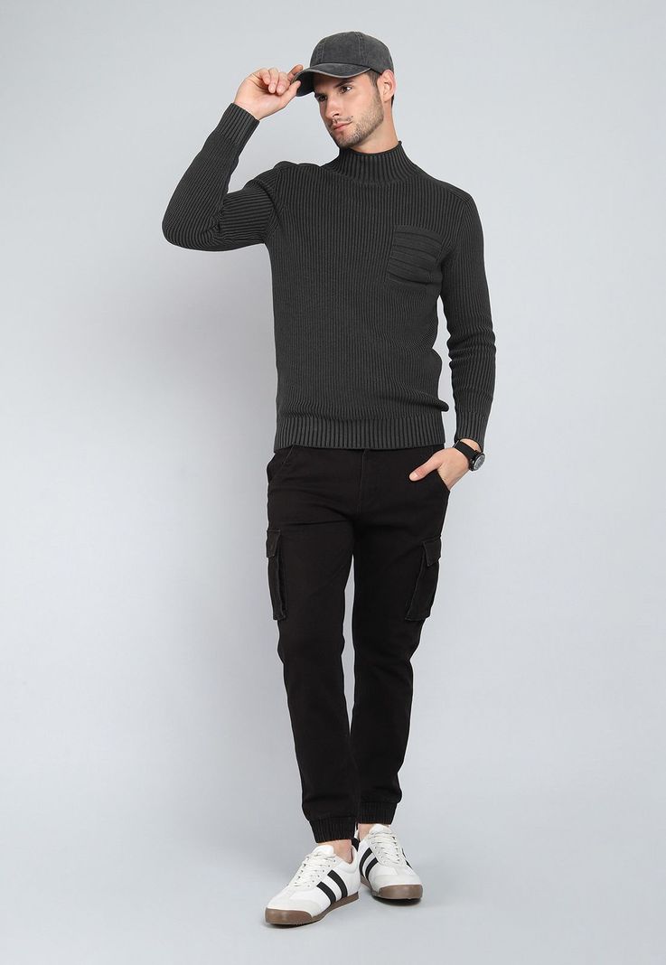 Sweater Texturado Stone Wash Soviet BISHI15NE-3