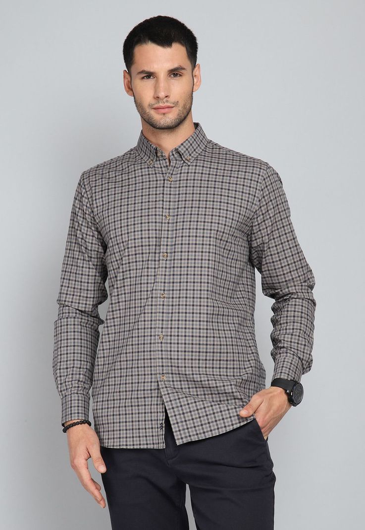 Camisa Cuadros Spandex Arrow